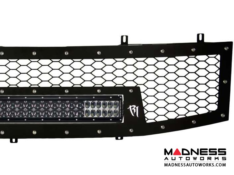 Nissan Armada LED Light Front Grille by Rigid Industries 2004